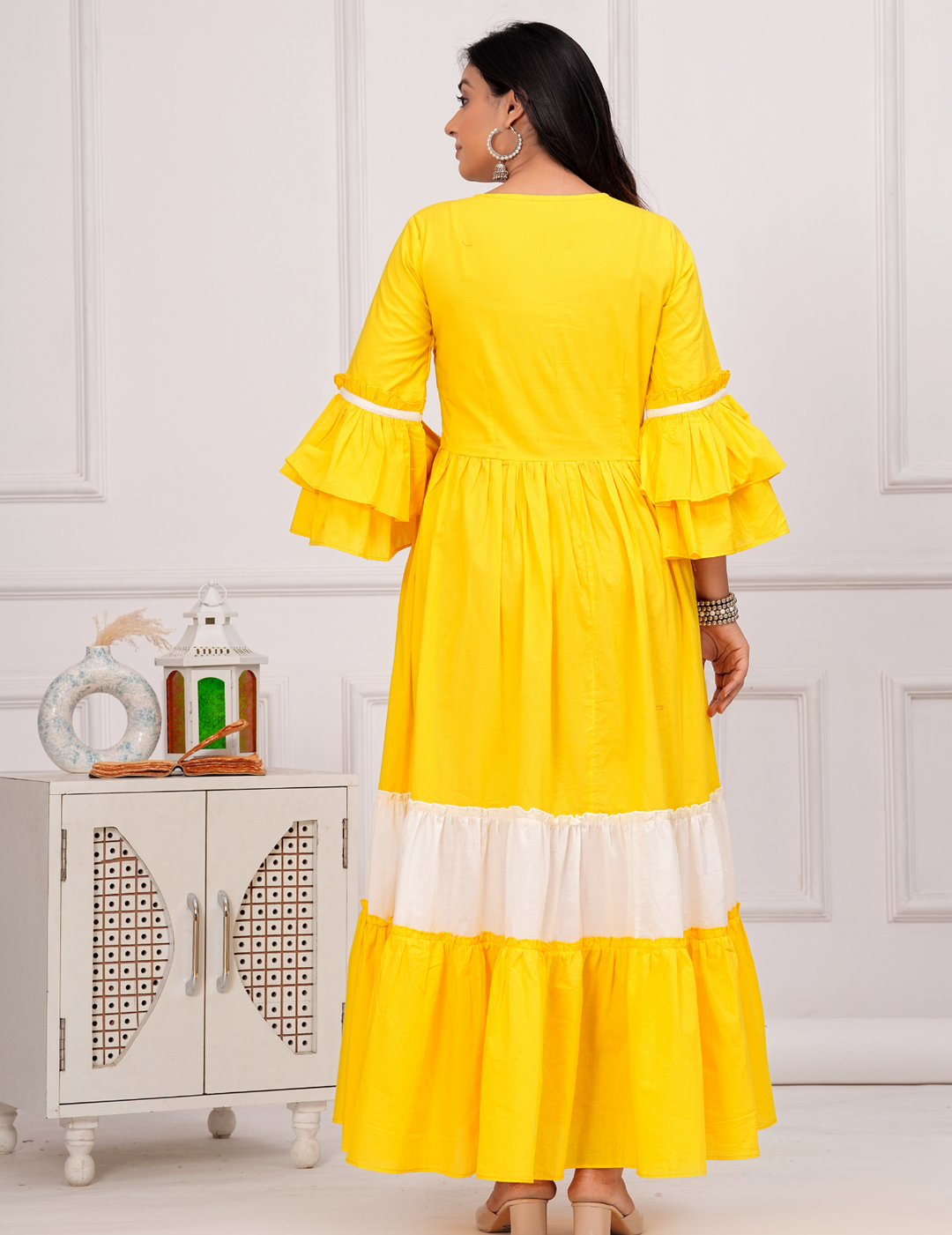 Sunshine Ruffle Dress