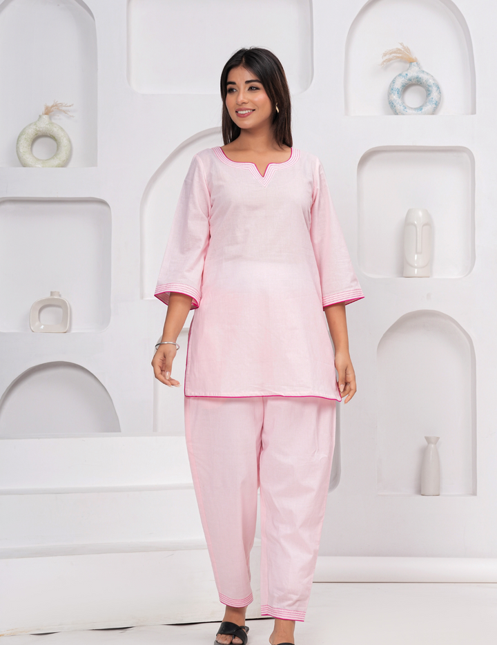 Soft Pink Comfort Cotton Set