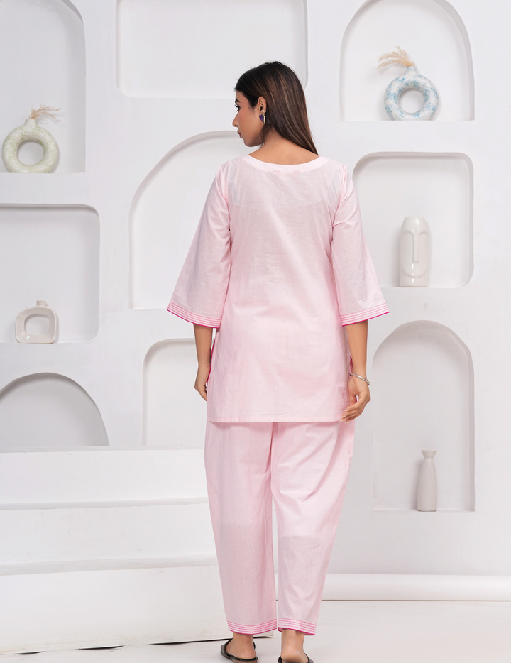 Soft Pink Comfort Cotton Set