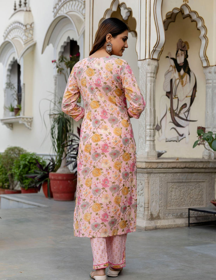 Rosy Reverie Kurta Set