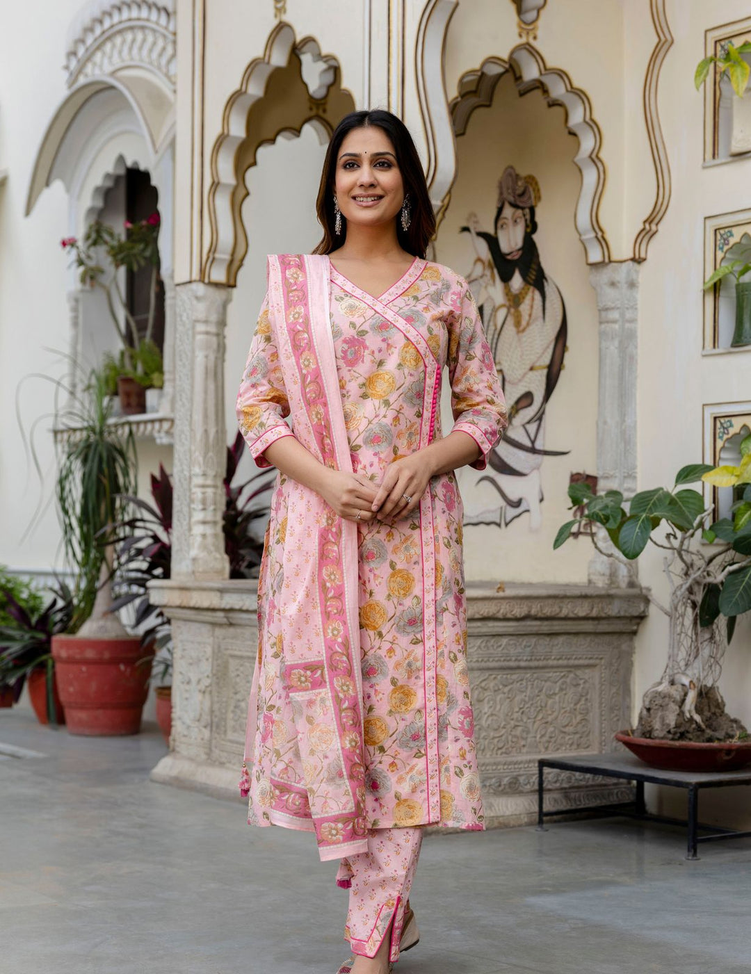 Rosy Reverie Kurta Set