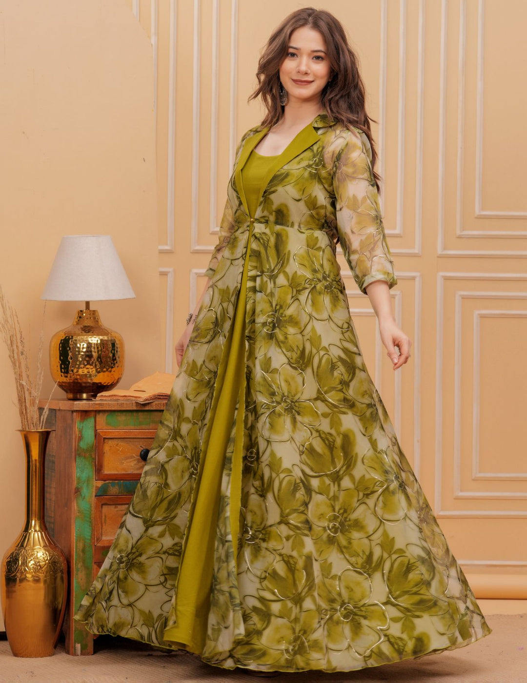 Gown Long Full Length Shrugs Designer Long Shrug Dress For Girls Gown Long Full Length Shrugs Designer Long Shrug Dress For Girls